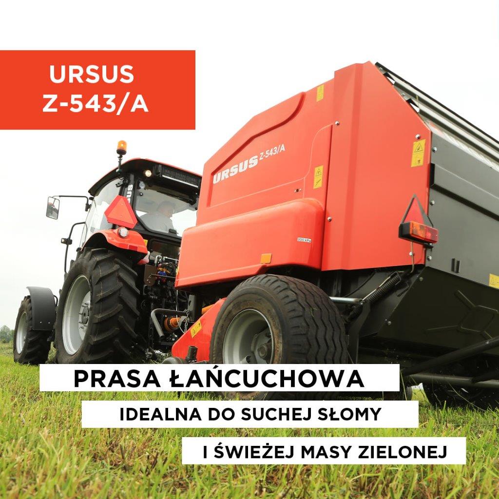 Mamy prasy zwijające URSUS Z543 - Tylko u nas!