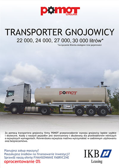 POMOT: transporter gnojowicy